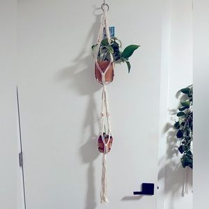 36” Tropical Macrame Plant Hanger